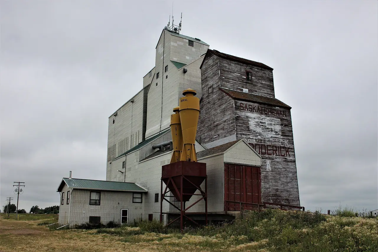 The grain elevators, 2016